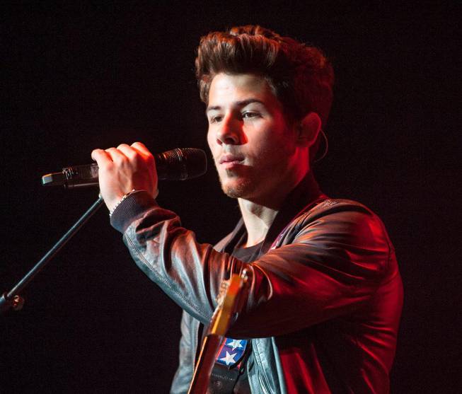 The Jonas Brothers perform at Mandalay Bay Events Center on ...